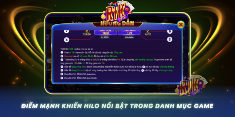 Diem Manh Khien Hilo Noi Bat Trong Danh Muc Game