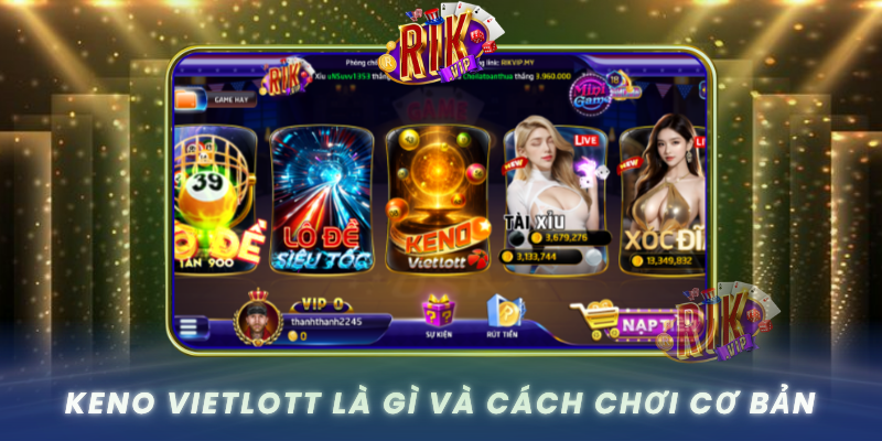 Keno Vietlott La Gi Va Cach Choi Co Ban