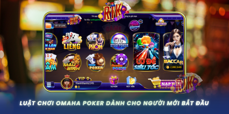 Luat Choi Omaha Poker Danh Cho Nguoi Moi Bat Dau